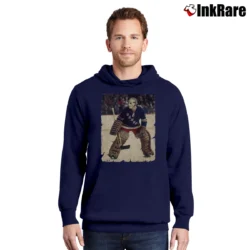 Men’s 70s Ed Giacomin New York Rangers Pullover Hoodie in navy | Cozy, Durable, Modern Fit