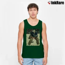 Men’s 70s Ed Giacomin New York Rangers Tank Top in forest green | Breathable, Active-Friendly Design
