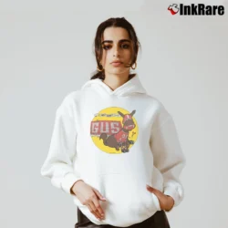 Women’s 70s Gus 1976 Mule Football Walt Disney World Disneyland Movie Cartoon Promo Cozy Hoodie in white | Warm, Structured, Stylish