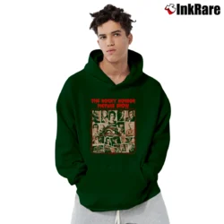 Men’s 70s Rocky Horror Picture Show Pullover Hoodie in forest green | Cozy, Durable, Modern Fit