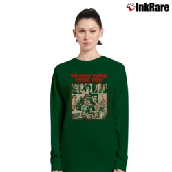 Women’s 70s Rocky Horror Picture Show Long-Sleeve Top in forest green | Sleek, Versatile, All-Season