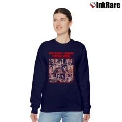 Women’s 70s Rocky Horror Picture Show Relaxed Sweatshirt in navy | Soft, Laid-Back Vibe