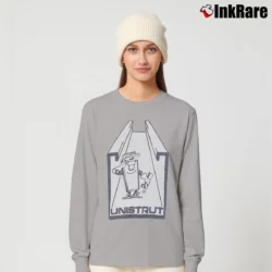 Women’s 70s Unistrut Mr Strut Walt Disney Eberl Iron Works Long-Sleeve Top in sport grey | Sleek, Versatile, All-Season