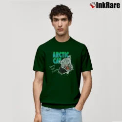 Men’s 80s 90s Arctic Cat Ripping Up The Competition Classic T-Shirt in forest green | Soft, Breathable Everyday Wear