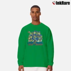 Men’s 80s Chicago Cubs Wild Bunch Caricature 1989 MLB Baseball Long-Sleeve Shirt in irish green | Sleek, Lightweight, Year-Round Wear