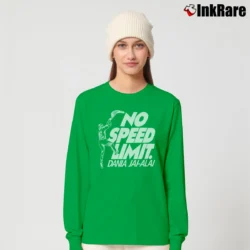 Women’s 80s Dania Beach Jai Alai Speed Long-Sleeve Top in irish green | Sleek, Versatile, All-Season