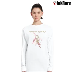 Women’s 80s Einsturzende Neubauten Strategies Against Architecture Long-Sleeve Top in white | Sleek, Versatile, All-Season