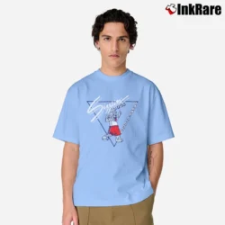 Men’s 80s Fresno State Bulldogs Mascot College Classic T-Shirt in light blue | Soft, Breathable Everyday Wear