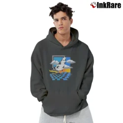 Men’s 80s Hobie Cat Sailing Pullover Hoodie in charcoal | Cozy, Durable, Modern Fit