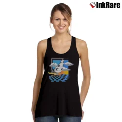 Women’s 80s Hobie Cat Sailing Tank Top in black | Lightweight, Movement-Friendly