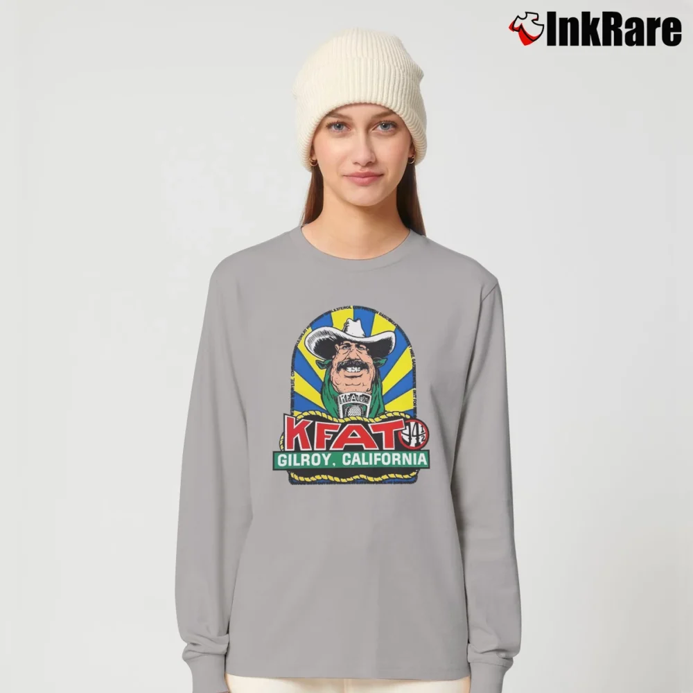 Women’s 80s Kfat Gilroy Radio Long-Sleeve Top in sport grey | Sleek, Versatile, All-Season