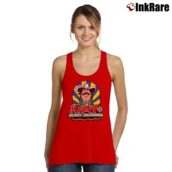 Women’s 80s Kfat Gilroy Radio Tank Top in red | Lightweight, Movement-Friendly