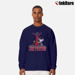 Men’s 80s Snoopy Detroit Pistons Sports Long-Sleeve Shirt in navy | Sleek, Lightweight, Year-Round Wear