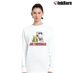 Women’s 80s Snoopy Joe Christmas Classic Long-Sleeve Top in white | Sleek, Versatile, All-Season