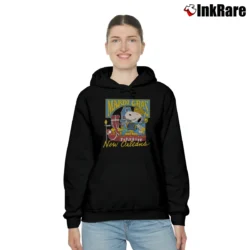 Women’s 80s Snoopy Mardi Gras New Orleans 1989 Cozy Hoodie in black | Warm, Structured, Stylish