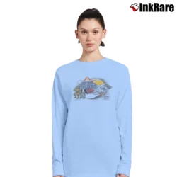 Women’s 80s Star Wars Star Tours Long-Sleeve Top in light blue | Sleek, Versatile, All-Season