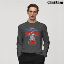 Men’s 80s Toledo Mud Hens Detroit Tigers Long-Sleeve Shirt in charcoal | Sleek, Lightweight, Year-Round Wear