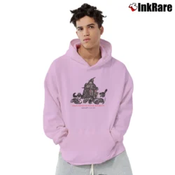 Men’s 90s Adopt A Cat Kliban Crazy Pullover Hoodie in light pink | Cozy, Durable, Modern Fit