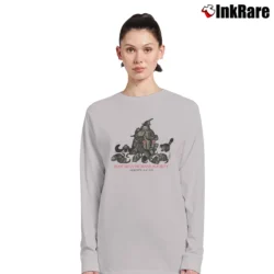 Women’s 90s Adopt A Cat Kliban Crazy Long-Sleeve Top in sport grey | Sleek, Versatile, All-Season