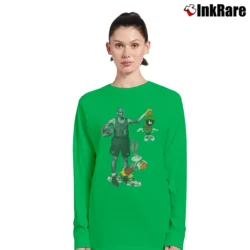 Women’s 90s Air Jordan Space Jam Bugs Bunny Long-Sleeve Top in irish green | Sleek, Versatile, All-Season
