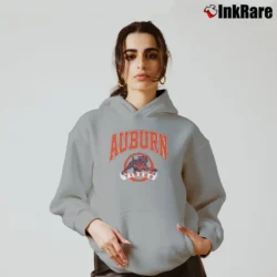 Women’s 90s Auburn Tigers Football Cozy Hoodie in sport grey | Warm, Structured, Stylish