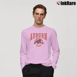 Men’s 90s Auburn Tigers Retro Long-Sleeve Shirt in light pink | Sleek, Lightweight, Year-Round Wear