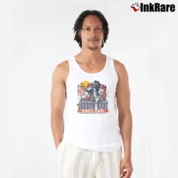 Men’s 90s Auburn University Tiger Graphic Tank Top in white | Breathable, Active-Friendly Design
