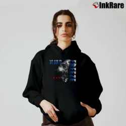 Women’s 90s Batman Mr. Freeze Comic Style Graphic Cozy Hoodie in black | Warm, Structured, Stylish