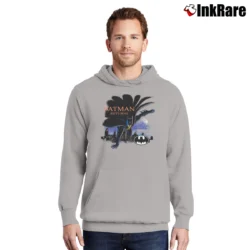 Men’s 90s Batman Returns Movie Comic Graphic Pullover Hoodie in sport grey | Cozy, Durable, Modern Fit