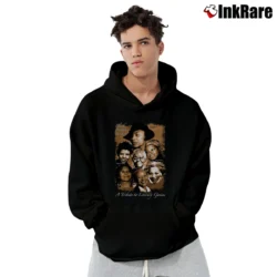 Men’s 90s Black Women Writers Literary Culture Featuring Alice Walker Maya Angelou Pullover Hoodie in black | Cozy, Durable, Modern Fit