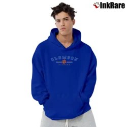 Men’s 90s Clemson Tigers University Pullover Hoodie in royal blue | Cozy, Durable, Modern Fit