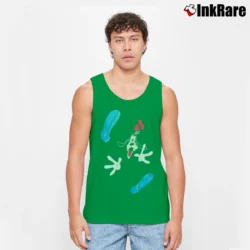 Men’s 90s Disney Goofy Mickey Mouse Promo Tank Top in irish green | Breathable, Active-Friendly Design