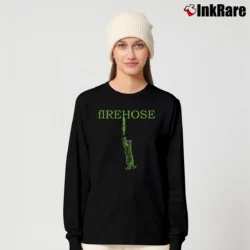Women’s 90s Firehose Cat Band Rock Tour Long-Sleeve Top in black | Sleek, Versatile, All-Season