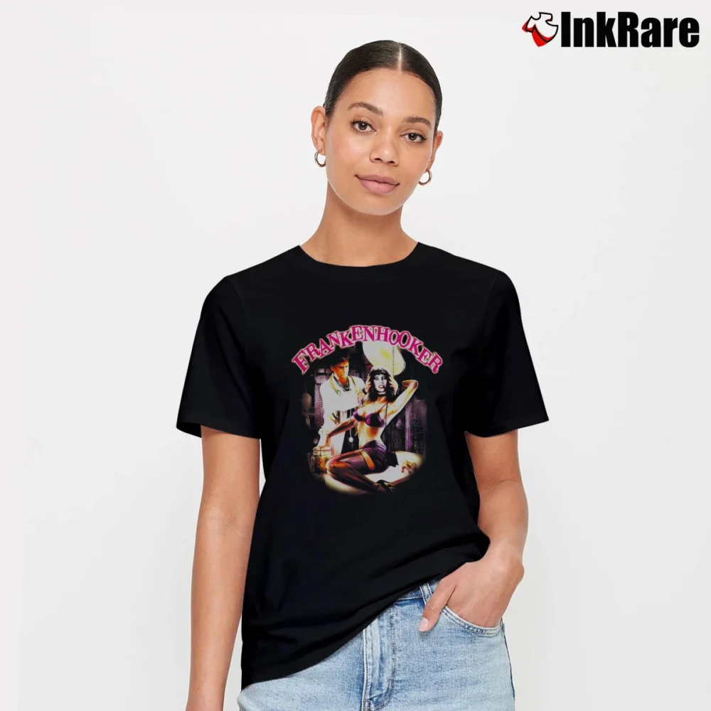 Women’s 90s Horror Movie Frankenhooker T-Shirt in black | Soft, Flattering Fit