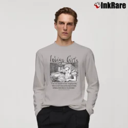 Men’s 90s Indigo Girls Folk Rock Featuring Alice In Wonderland Graphics Long-Sleeve Shirt in sport grey | Sleek, Lightweight, Year-Round Wear