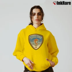 Women’s 90s Jackson State University Tigers Cozy Hoodie in yellow | Warm, Structured, Stylish