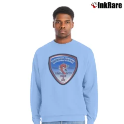 Men’s 90s Jackson State University Tigers Crewneck Sweatshirt in light blue | Cozy Fabric, Clean Style