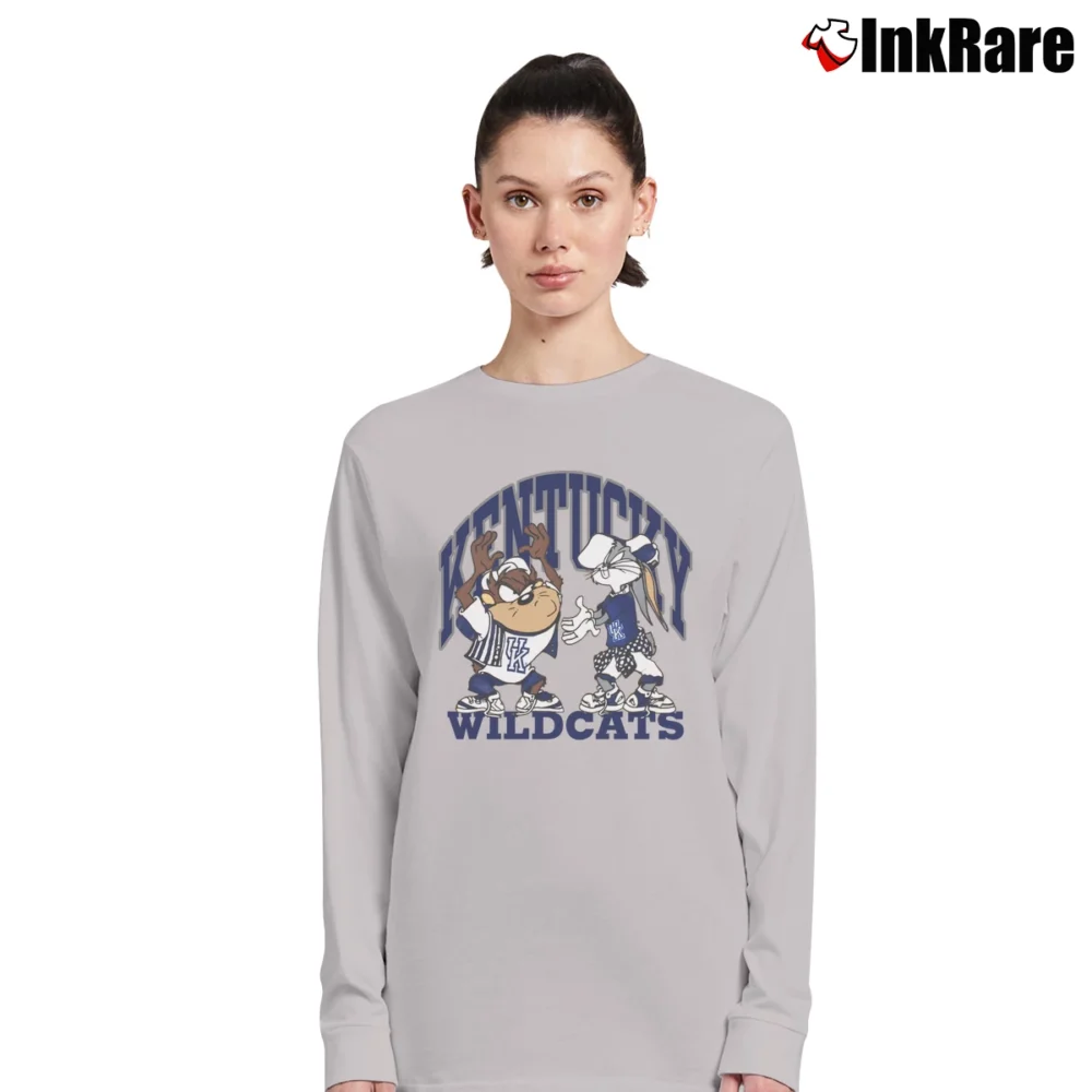Women’s 90s Kentucky Wildcats Looney Tunes Long-Sleeve Top in sport grey | Sleek, Versatile, All-Season