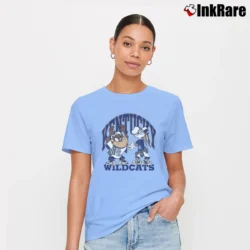 Women’s 90s Kentucky Wildcats Looney Tunes Signature T-Shirt in light blue | Soft, Flattering Fit