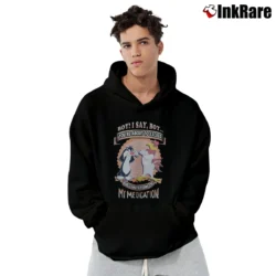 Men’s 90s Looney Tunes You're About To Exceed The Limitation Of Your Medication Sylvester Foghorn Leghorn Pullover Hoodie in black | Cozy, Durable, Modern Fit
