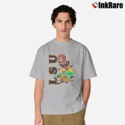 Men’s 90s LSU Tigers College Classic T-Shirt in sport grey | Soft, Breathable Everyday Wear