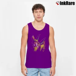 Men’s 90s Marvin The Martian K - 9 Looney Tunes Tank Top in purple | Breathable, Active-Friendly Design
