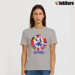 Women’s 90s Mickey Mouse Epcot Center Florida Park Signature T-Shirt in sport grey | Soft, Flattering Fit