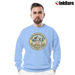 Men’s 90s Mickey Mouse Walt Disney World Fort Wilderness Resort Crewneck Sweatshirt in light blue | Cozy Fabric, Clean Style
