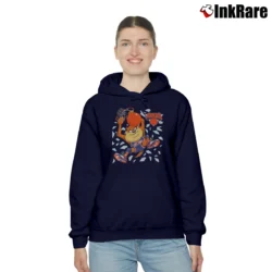 Women’s 90s New York Knicks NBA Looney Tunes Cozy Hoodie in navy | Warm, Structured, Stylish