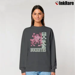 Women’s 90s Ohio State Looney Tunes Relaxed Sweatshirt in charcoal | Soft, Laid-Back Vibe