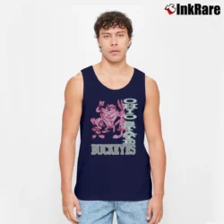 Men’s 90s Ohio State Looney Tunes Tank Top in navy | Breathable, Active-Friendly Design