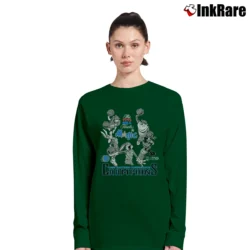 Women’s 90s Orlando Magic Looney Tunes Streetwear Long-Sleeve Top in forest green | Sleek, Versatile, All-Season