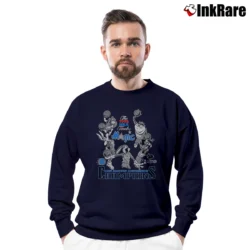 Men’s 90s Orlando Magic Looney Tunes Streetwear Crewneck Sweatshirt in navy | Cozy Fabric, Clean Style