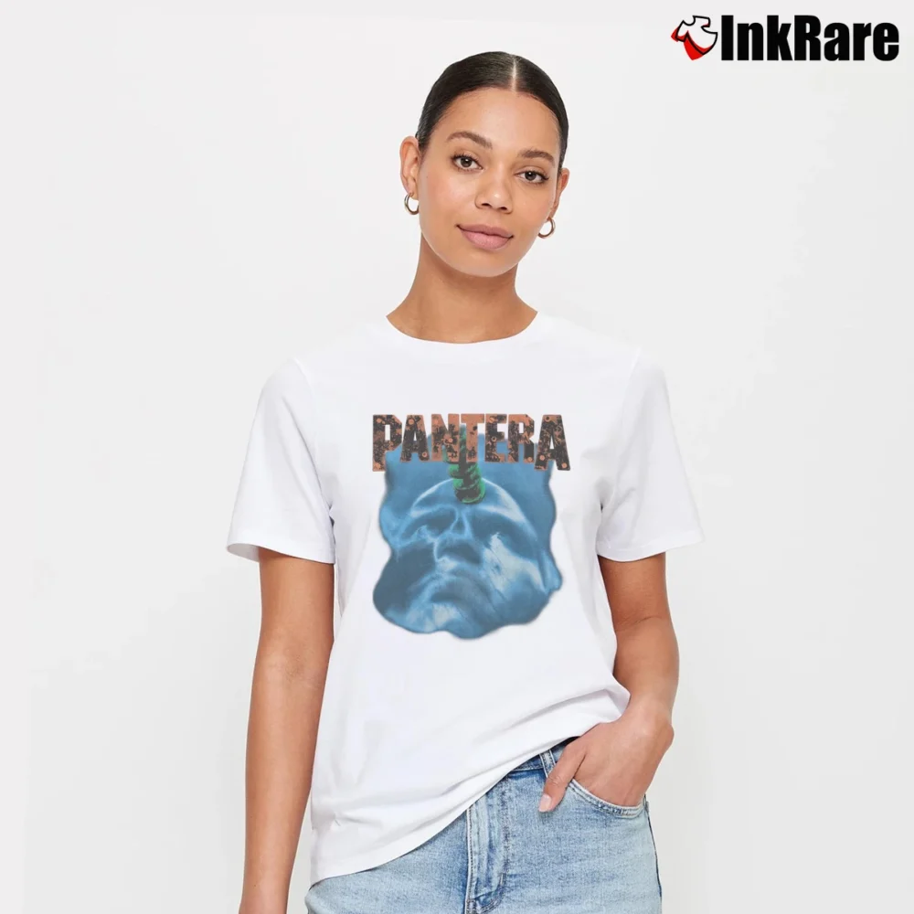 Women’s 90s Pantera Far Beyond Driven World Tour Signature T-Shirt in white | Soft, Flattering Fit